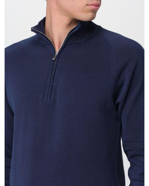 Jersey De Algodón Blauer de hombre de color Blue