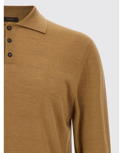 Zanone Natural Polo Shirt for men