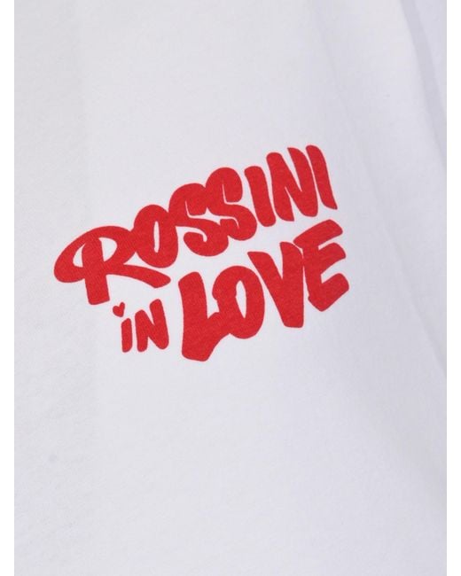 Mc2 Saint Barth White Printed Cotton T-Shirt for men