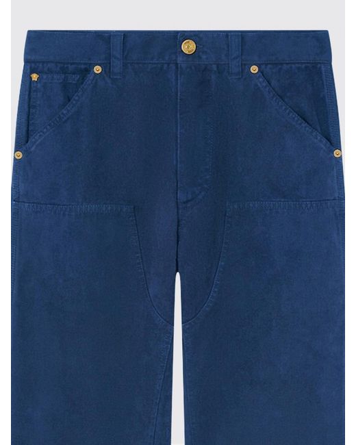 Versace Blue Carprenter Cotton Denim Jeans for men