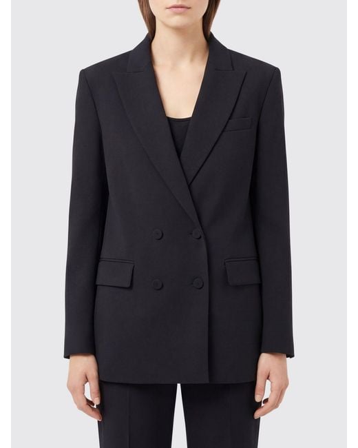 FEDERICA TOSI Blue Double Breasted Blazer