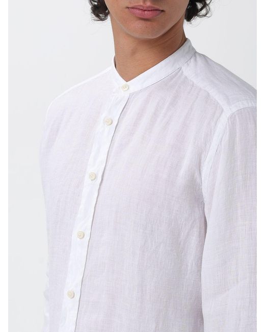 B.D. Baggies White Basic Cotton Shirt for men