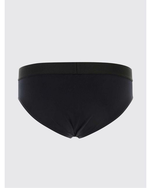DSquared² Black Logo Swimsuit for men
