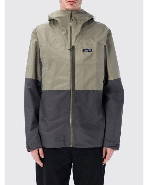 Patagonia Gray Boulder Fork Rain Jacket for men