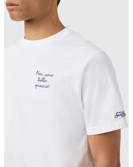 Mc2 Saint Barth White T-Shirt for men