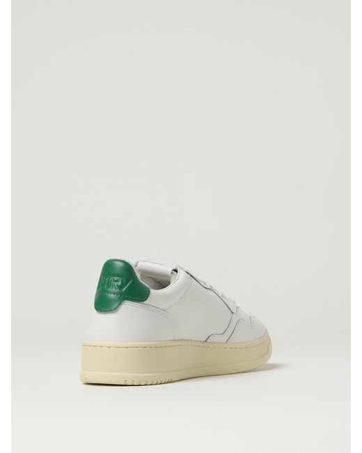 Autry Natural Medalist Leather Sneakers for men