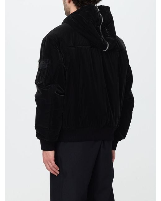 Abrigo Hombre Versace de hombre de color Black