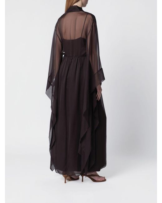 Alberta Ferretti Brown Dress