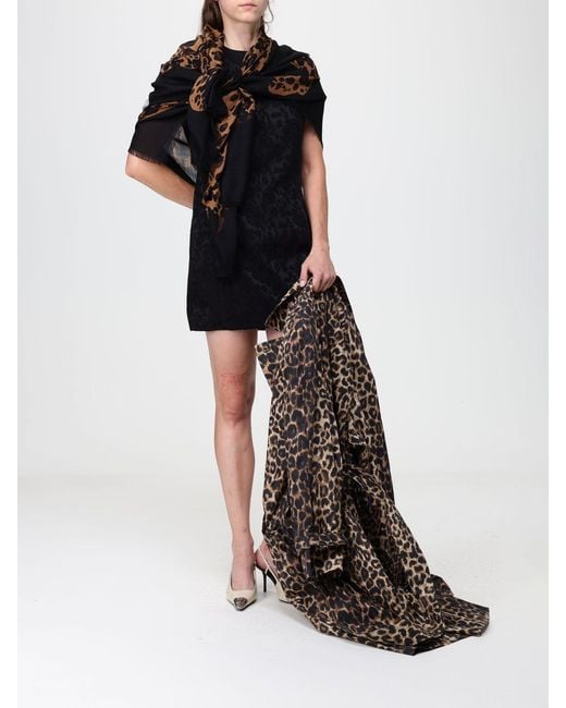 Saint Laurent Black Scarf