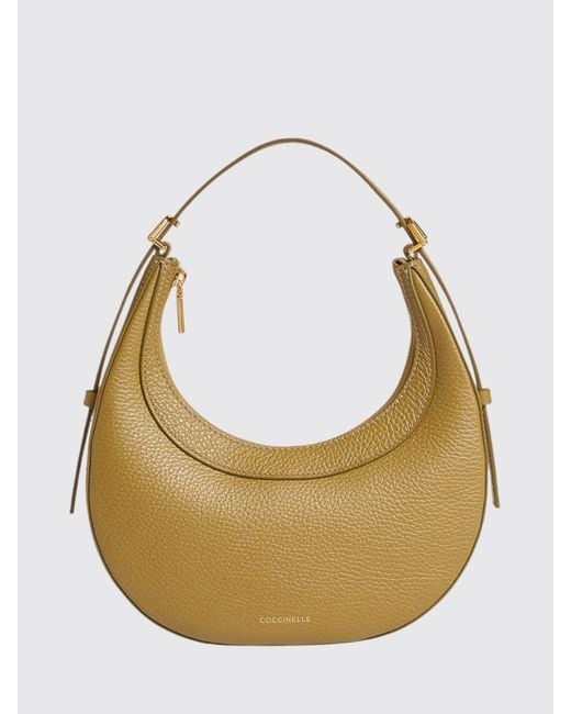 Coccinelle Metallic Whisper Mini Grained Leather Bag