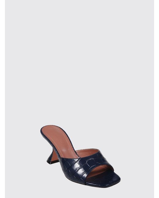 AMINA MUADDI Blue High Heel Shoes