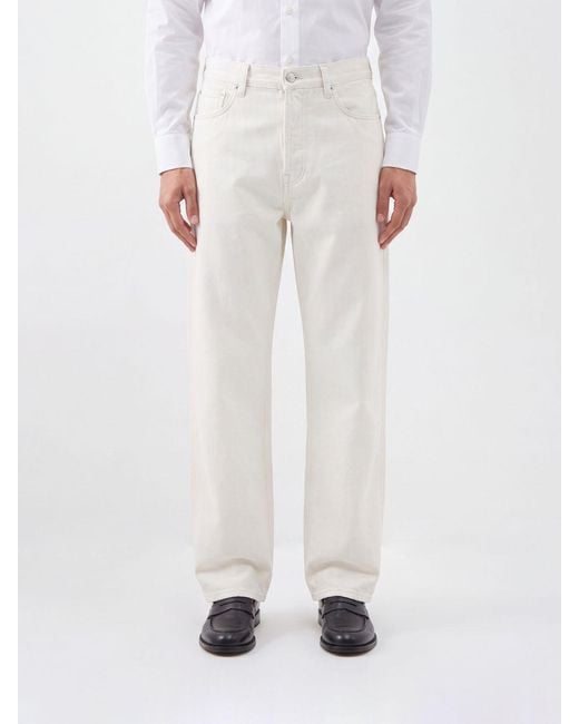 Jil Sander White Jeans for men