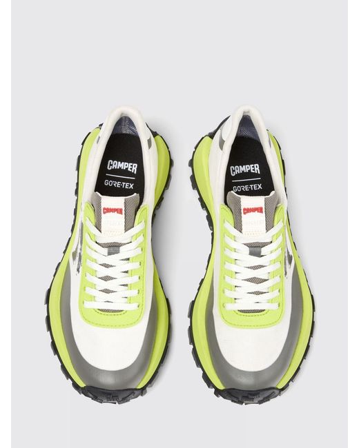 Camper Green Drift Trail Recycled Pet And Leather Sneakers
