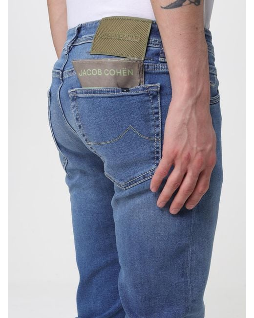 Jacob Cohen Blue Slim Fit Denim Jeans for men