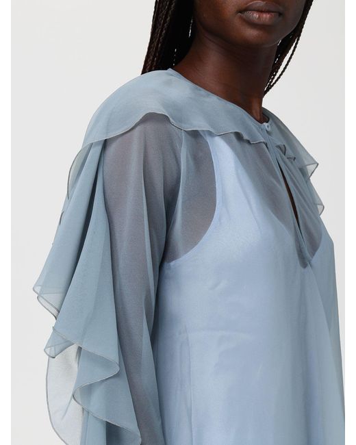 Forte_forte Blue Crêpe Blouse