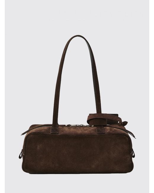 Balenciaga Black Carrie Small Suede Bag