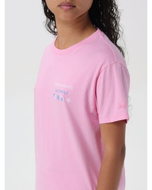 Camiseta Mc2 Saint Barth de color Pink