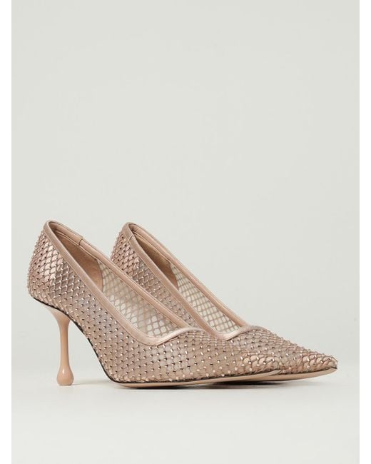 Jimmy Choo Natural Ixia Pumps By
