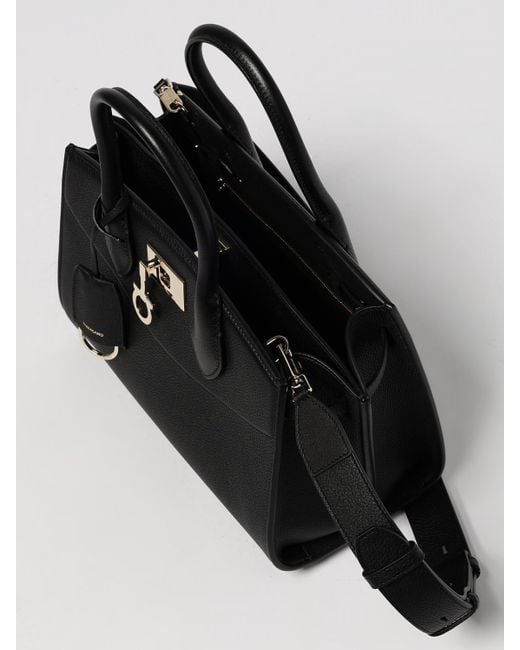Borsa Studio North/West di Ferragamo in Black