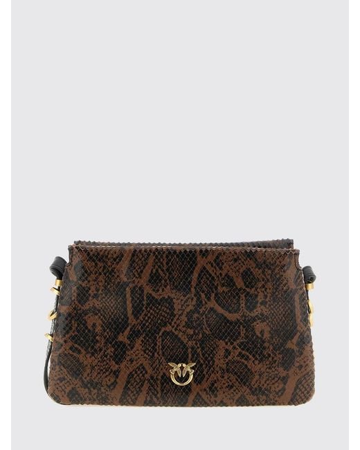 Pinko Brown Crossbody Bag