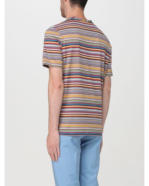 T-shirt a righe di Paul Smith in Multicolor da Uomo