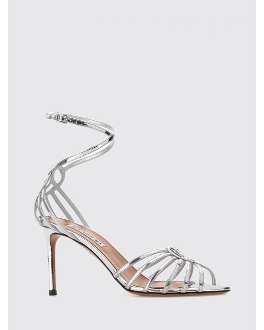 Aquazzura White High Heel Shoes