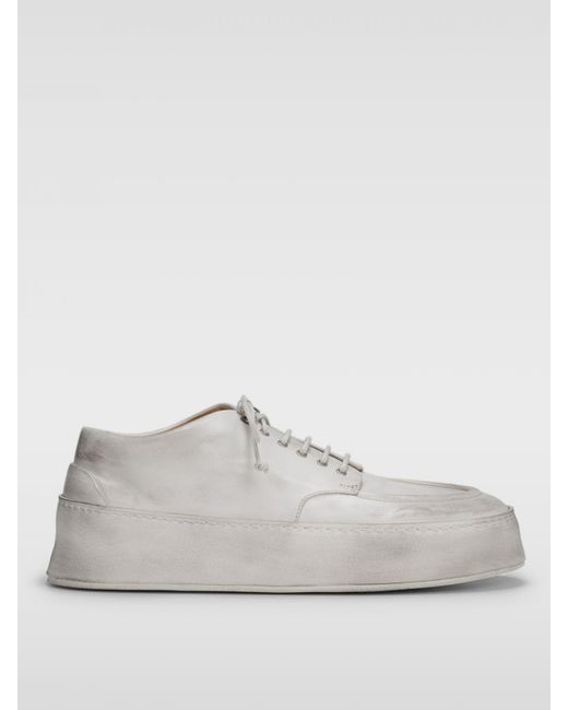 Sneakers Cassapana in pelle used di Marsèll in White da Uomo