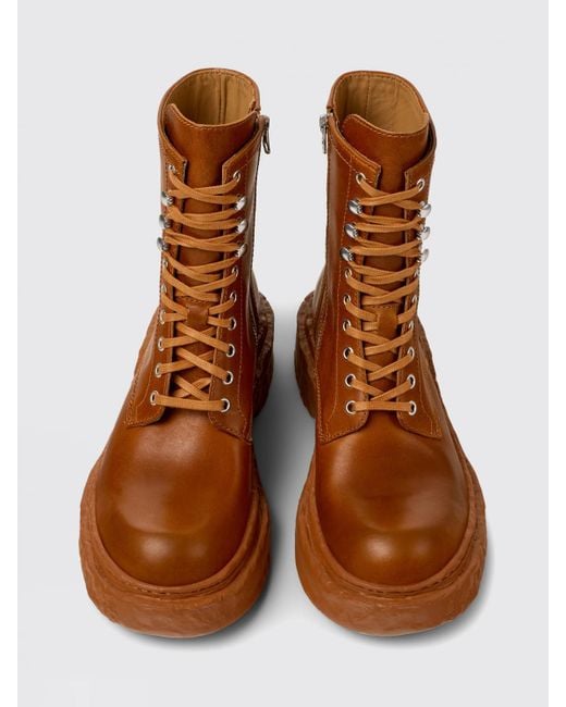 CAMPERLAB Brown Vamonos Leather Ankle Boot for men