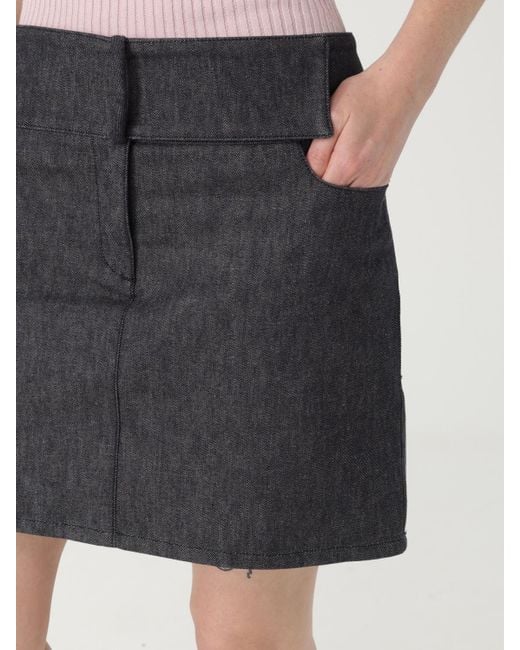 Courreges Black CourrÈ Ges Skirt