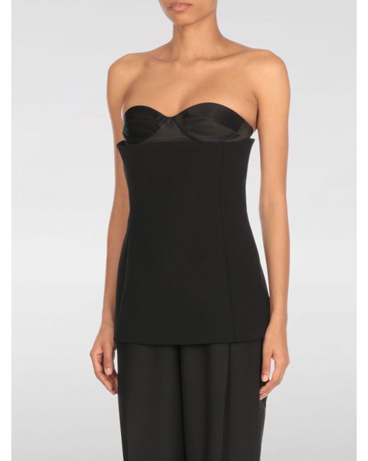 Top Femme Khaite en coloris Black