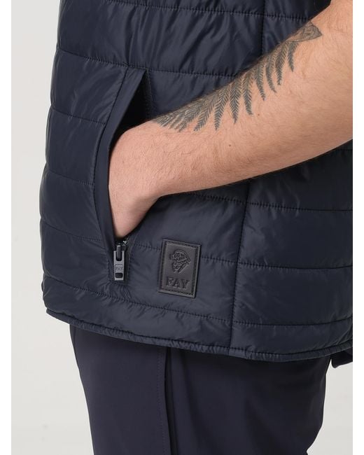 Fay Blue Jacket for men