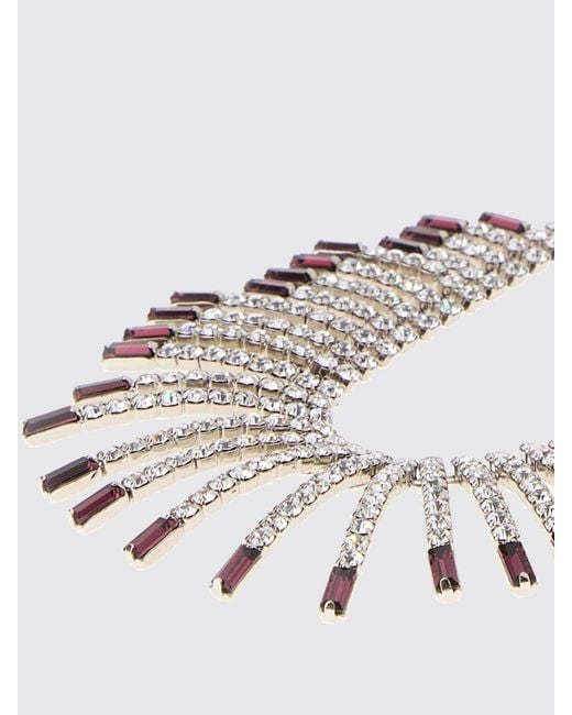 Alessandra Rich White Jewel