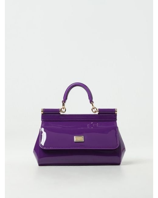 Dolce and gabbana purple bag new arrivals