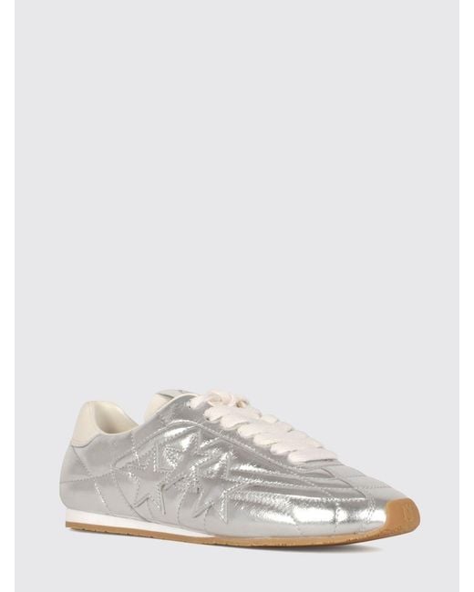 Amiri White Pacific Football Slim Quilted Laminated Leather Sneakers