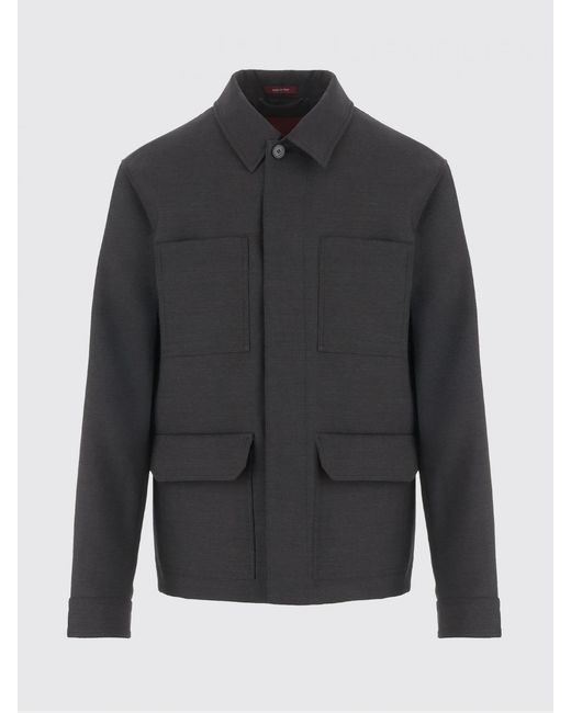 Gucci Gray Wool Overshirt for men