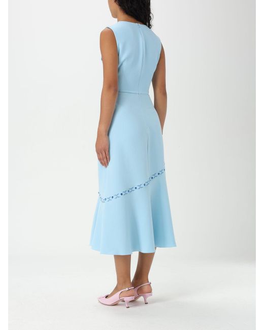 Ermanno Scervino Blue Dress