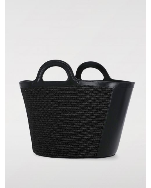 Borsa A Mano Tropicalia A Secchiello di Marni in Black