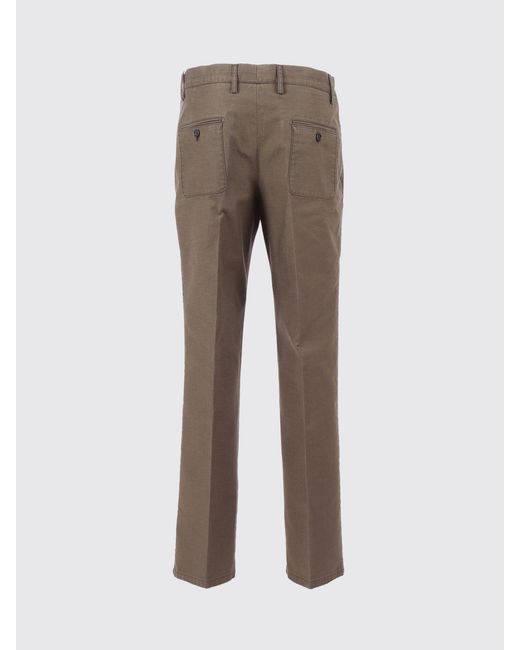 Aspesi Green Cotton Slim Fit Trousers