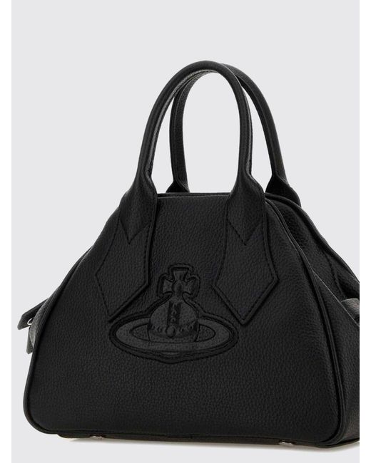 Vivienne Westwood Black Yasmine Leather Handbag