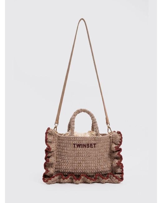 Borsa di Twinset in Natural