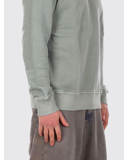Fay Gray Cotton Crew Neck Sweatshirt for men