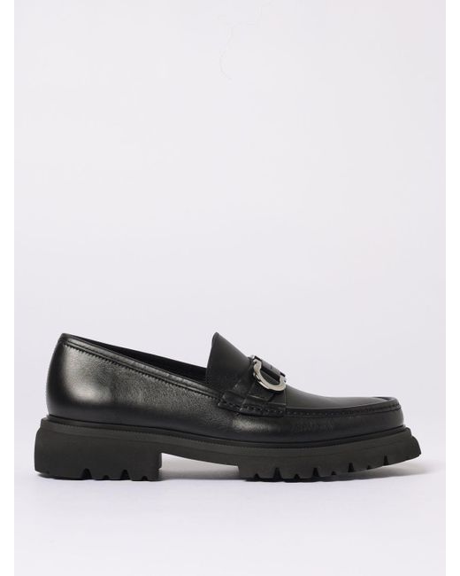 Ferragamo Black Shoes for men