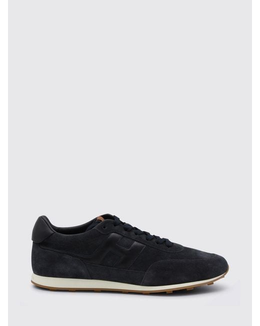 Hogan Blue H699 Suede Sneakers for men