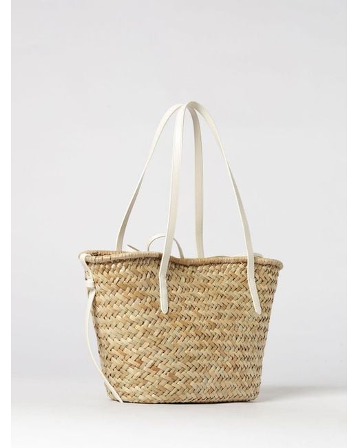 Coccinelle Natural C-Me Summer Braided Raffia Bag