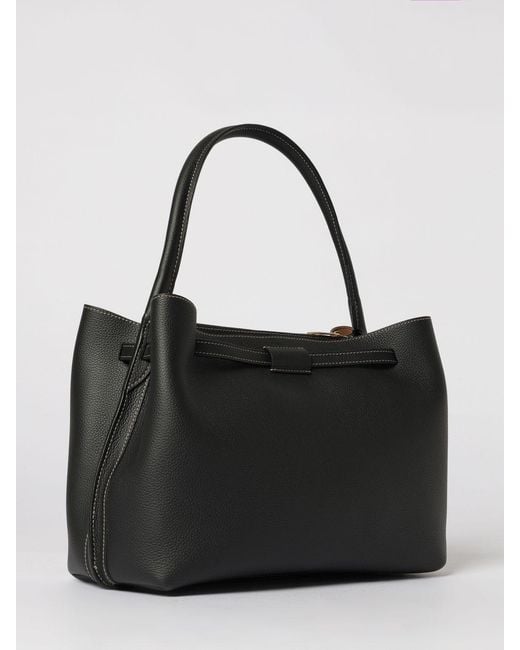 Tod's Black Small Leather Handbag