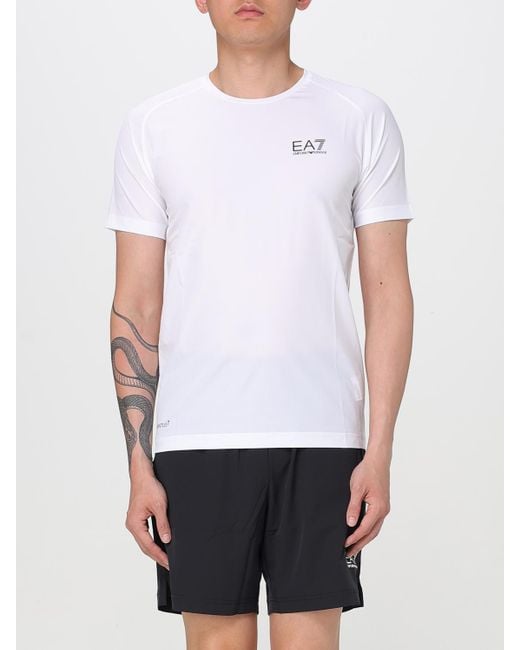 T-Shirt Homme EA7 pour homme en coloris White