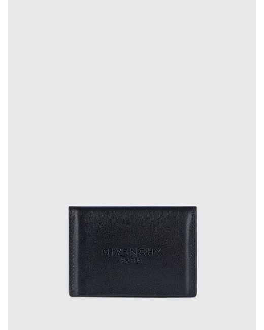Givenchy White Calf Leather Wallet for men