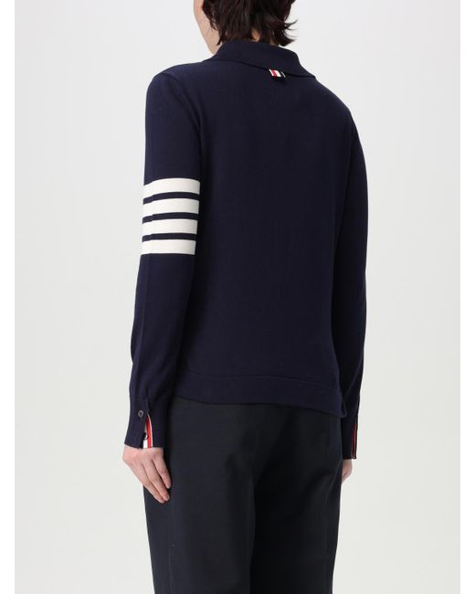 Thom Browne Blue Hemdbluse Damen