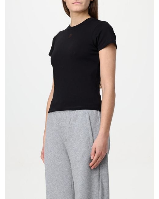 T-Shirt Basic di McQueen in Black