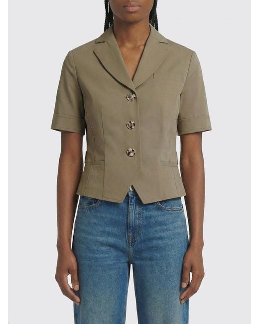 Liu Jo Green Cotton Blazer